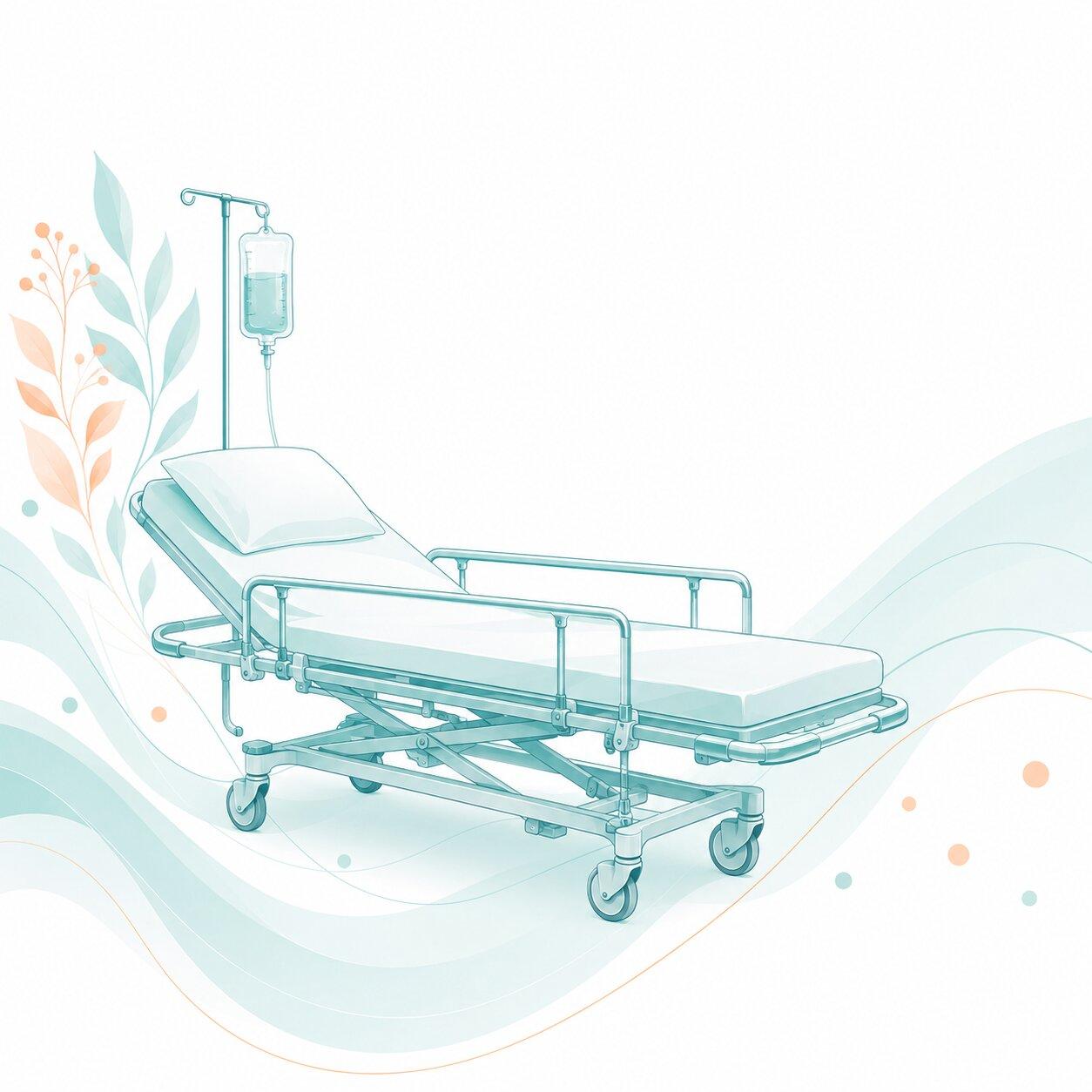 Krankenfahrt liegend